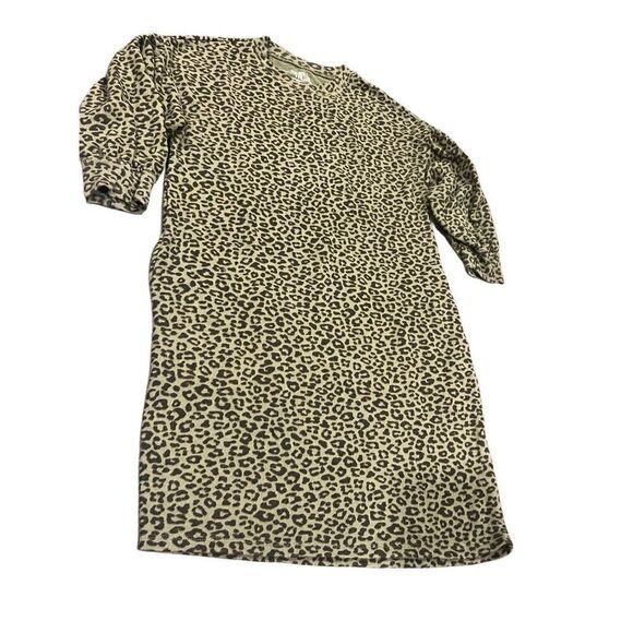 Time Tru Cheetah Shirt Dress size M - Picture 7 of 8
